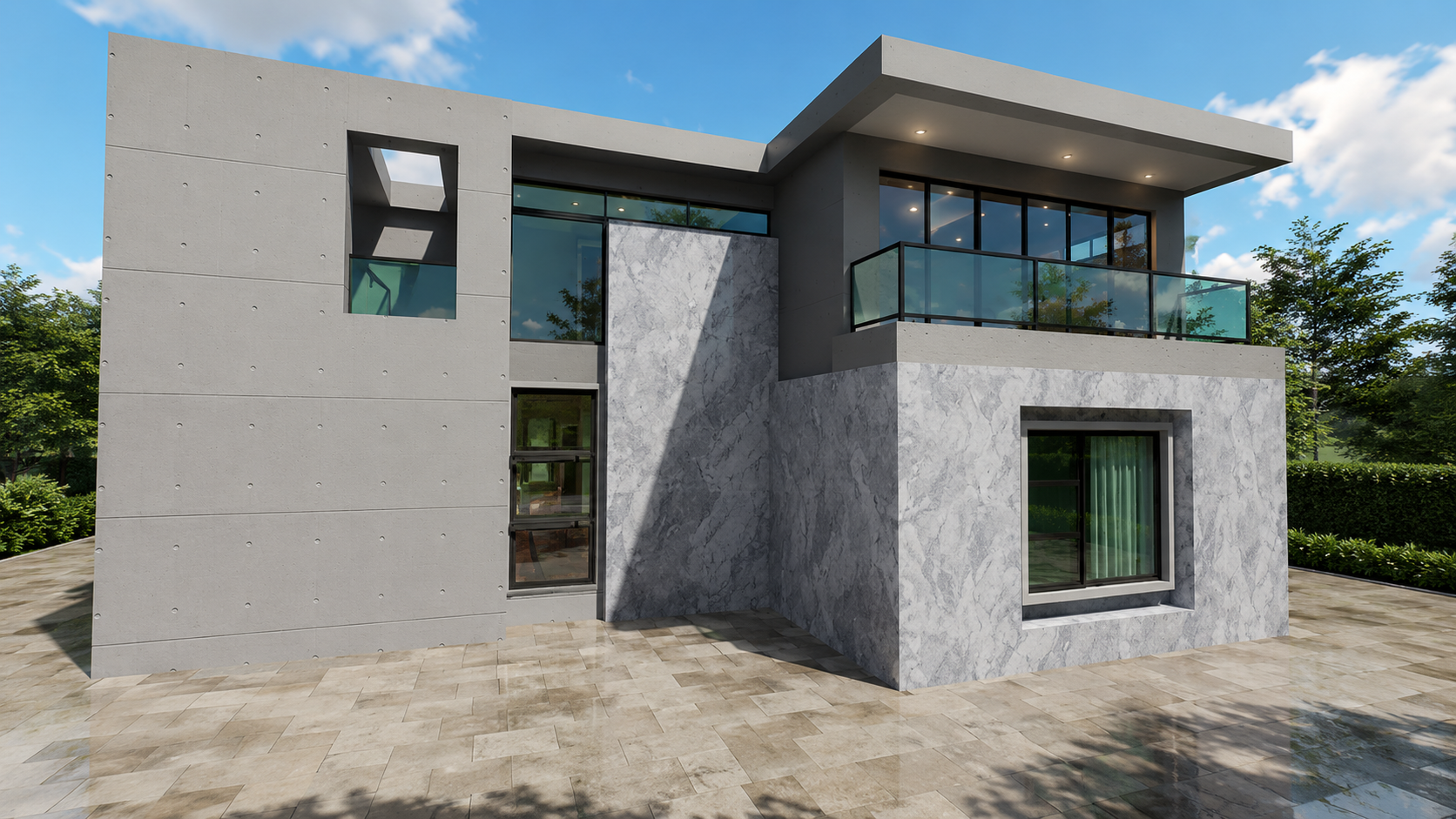 Signature residence — Side profile